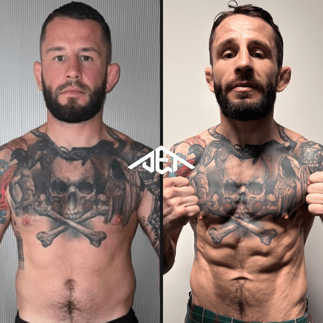 JET Body client before-and-after transformation
