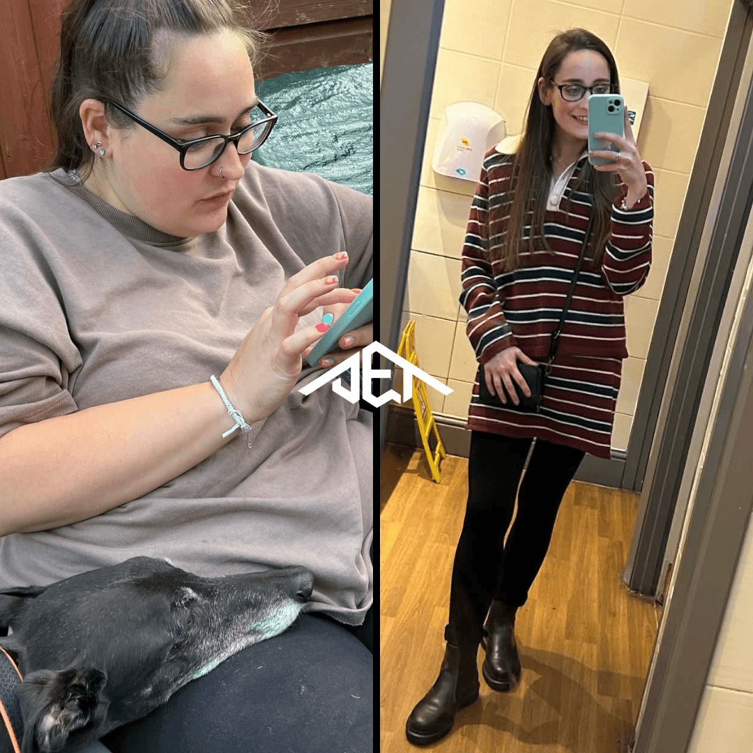 JET Body client before-and-after transformation