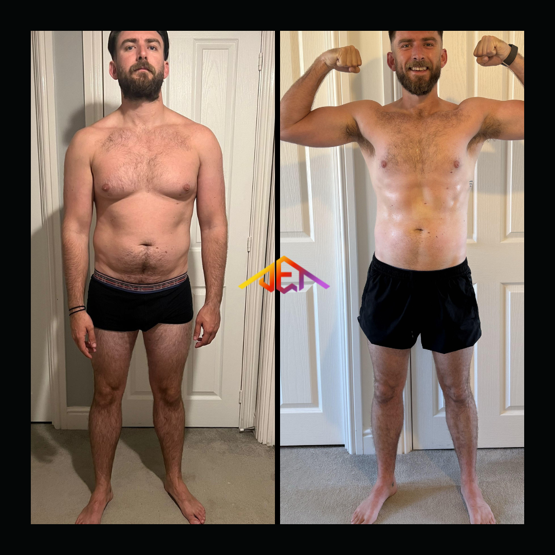 JET Body client transformation 13 - 12 week body transformation result