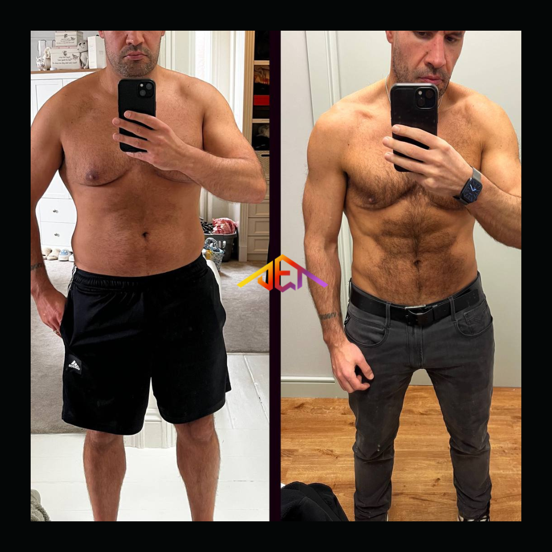 JET Body client transformation 15 - 12 week body transformation result
