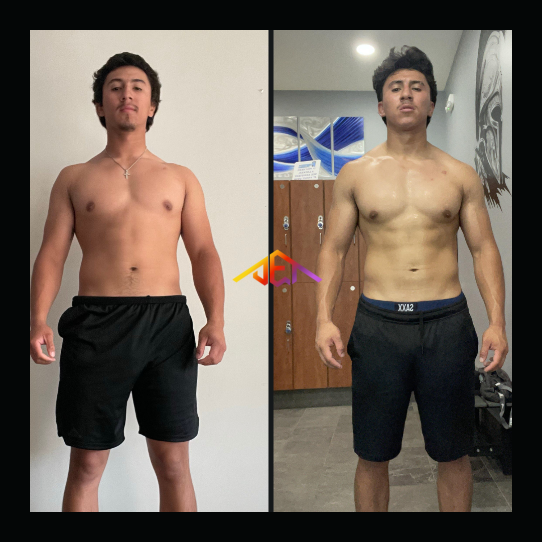 JET Body client transformation 19 - 12 week body transformation result