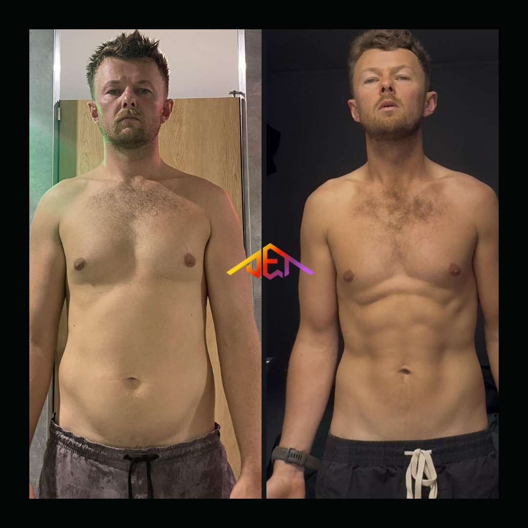JET Body client transformation 8 - 12 week body transformation result
